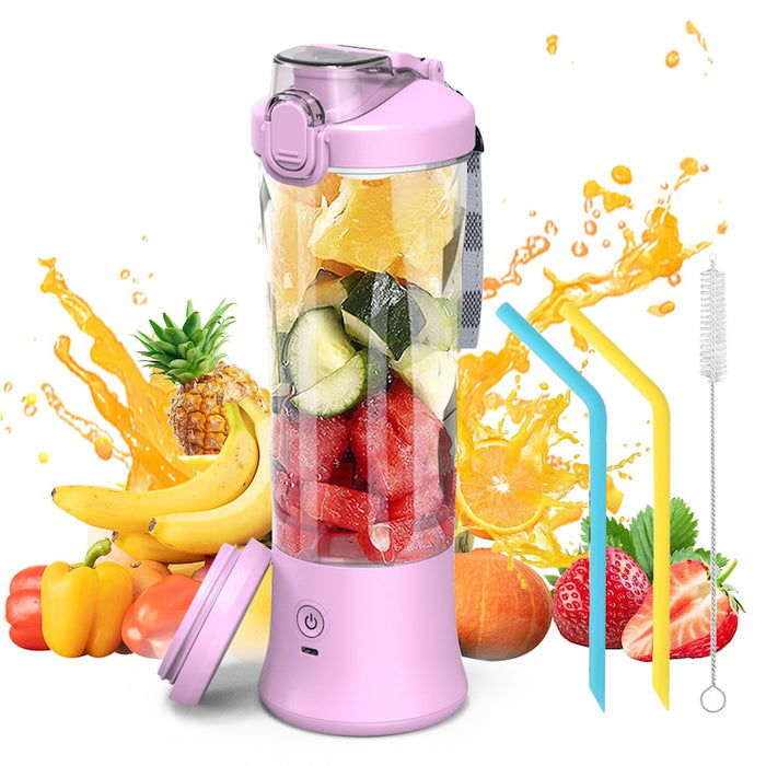 Portable Electric USB Rechargeable 600ml Blender