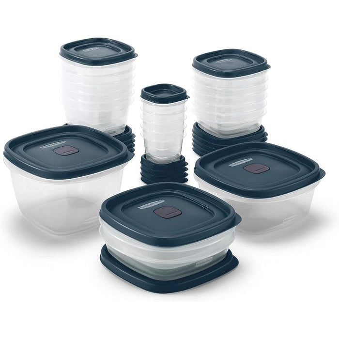 Microwave And Dishwasher Safe Containers With Lids