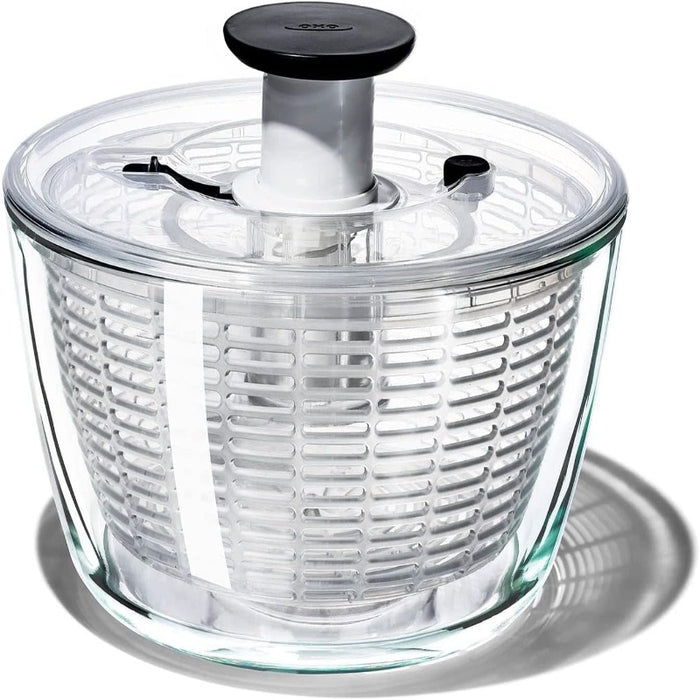 Glass Salad Spinner For Kitchen