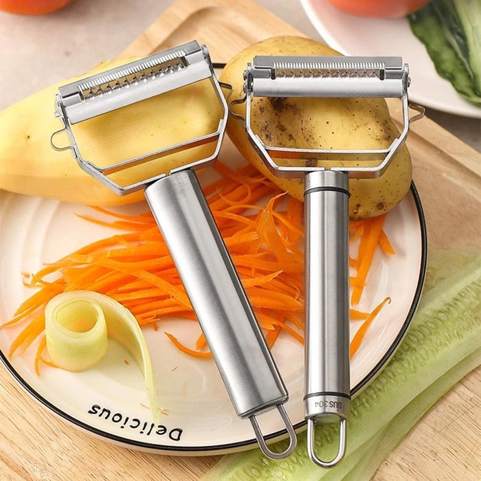 Stainless Steel Multifunction Vegetable Peeler