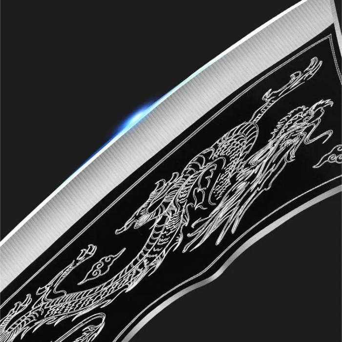 Japanese Dragon Design Knife