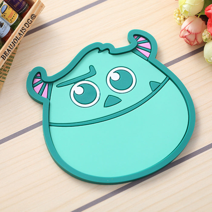 Silicone Cartoon Figure Table Coaster