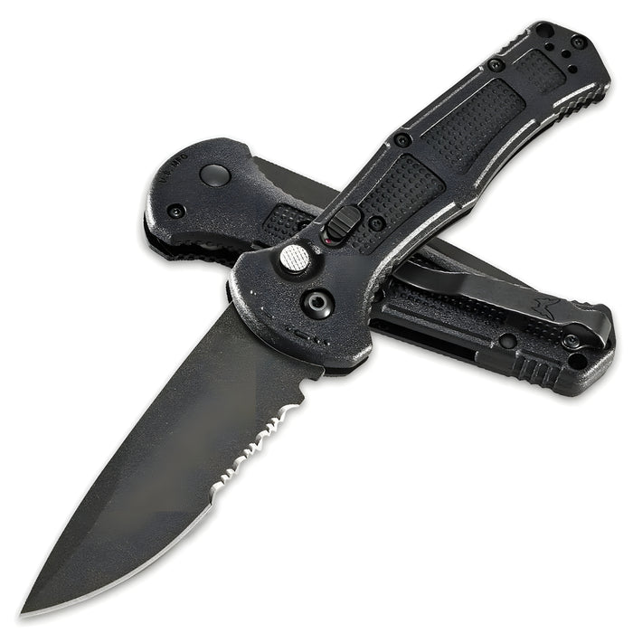 Tactical Serrated Edge Folding Knife