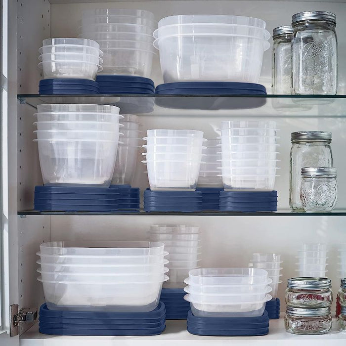 Microwave And Dishwasher Safe Containers With Lids