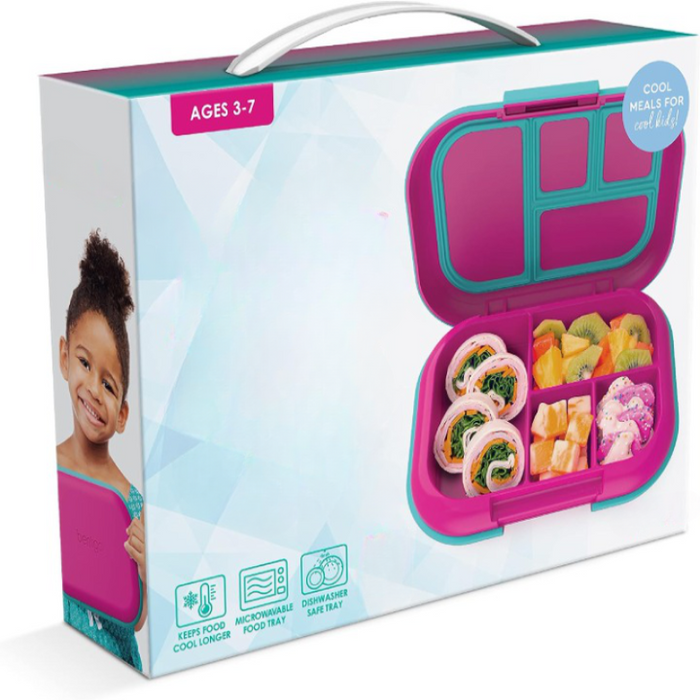 4 Compartments Kids Lunch Box