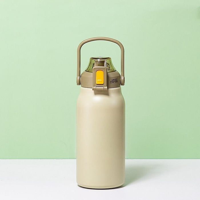 Cold And Hot Thermos Bottle With Cup Bag