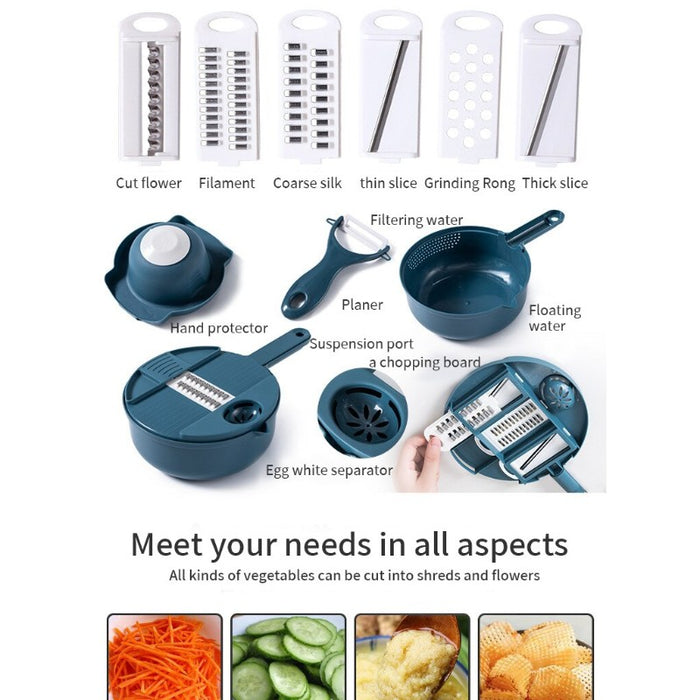 Kitchen Multifunctional Vegetable Chopper Utensil