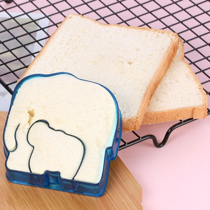 Kitchen Breakfast Bear Sandwich Mold