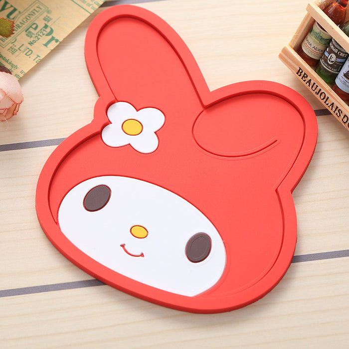 Silicone Cartoon Figure Table Coaster