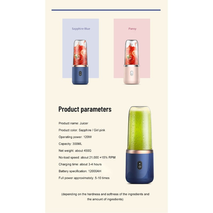 Portable Electric Small Juice Extractor