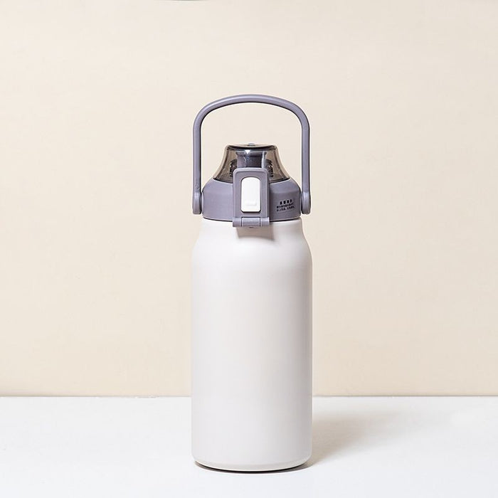 Cold And Hot Thermos Bottle With Cup Bag