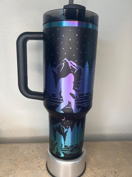 Bigfoot Forest Design 40 Oz Insulated Tumbler