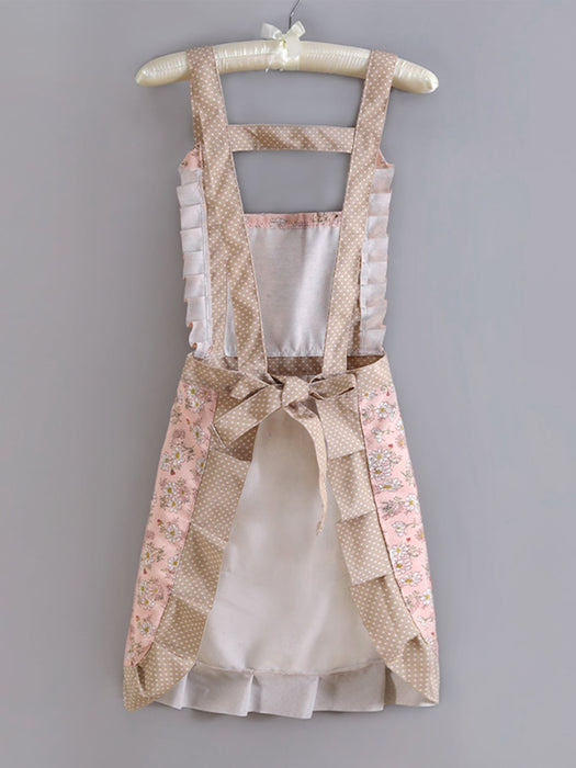 Canvas Apron With Pocket For Women