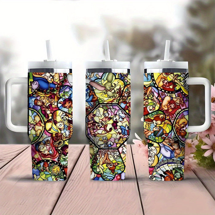 Cartoon Pattern Insulated Tumbler