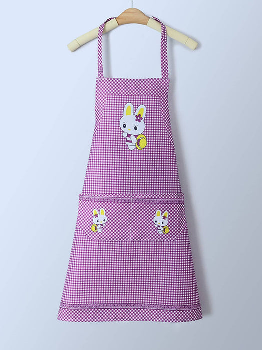 Cartoon Rabbit Printed Apron