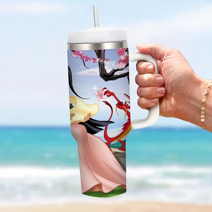 Cartoon Princess Princess Tumbler