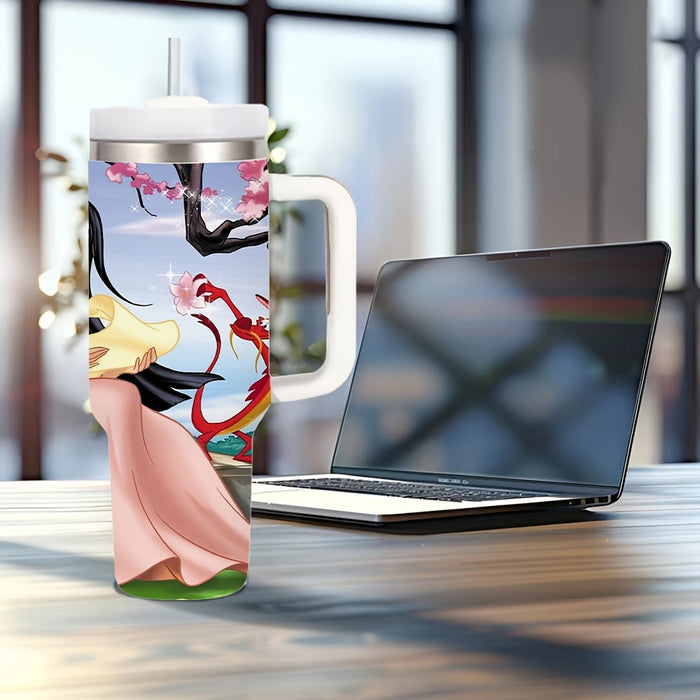 Cartoon Princess Princess Tumbler