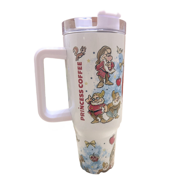 Fairy Tale Princess Coffee Tumbler With Handle