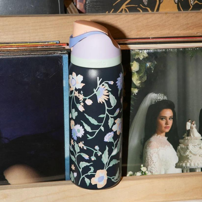 Floral Pattern Water Bottle