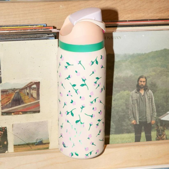 Floral Pattern Water Bottle