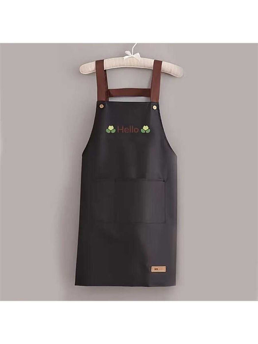 Flower Print Waterproof Apron