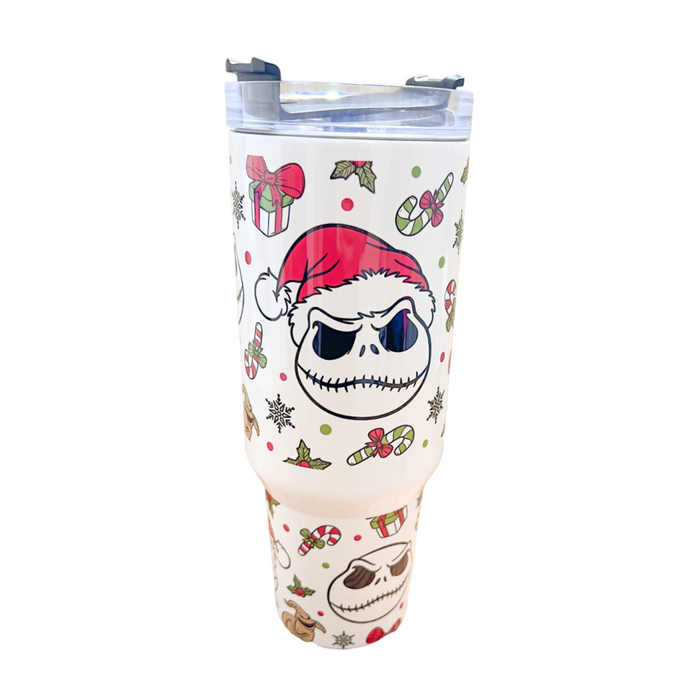 Skellington Christmas Nightmare 40 oz Travel Tumbler