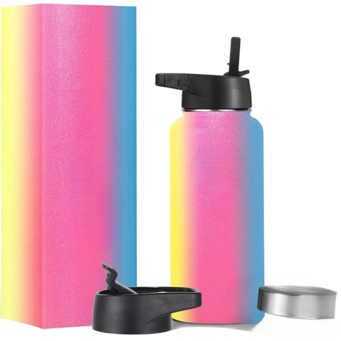 Insulated Thermos Sports Water Bottle