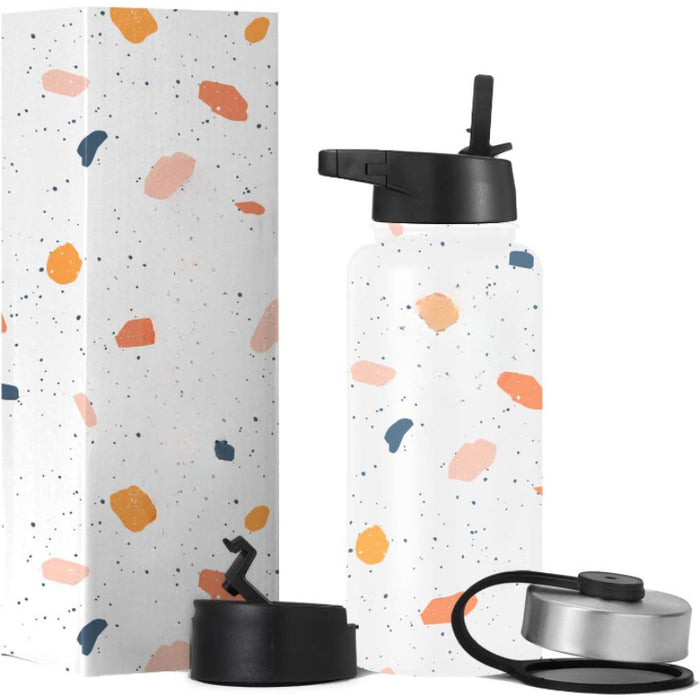 Insulated Thermos Sports Water Bottle