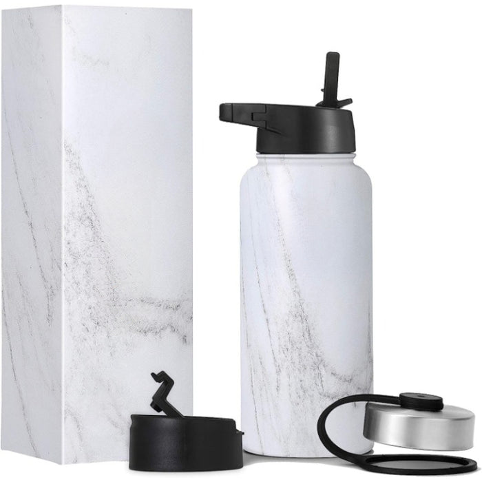 Insulated Thermos Sports Water Bottle