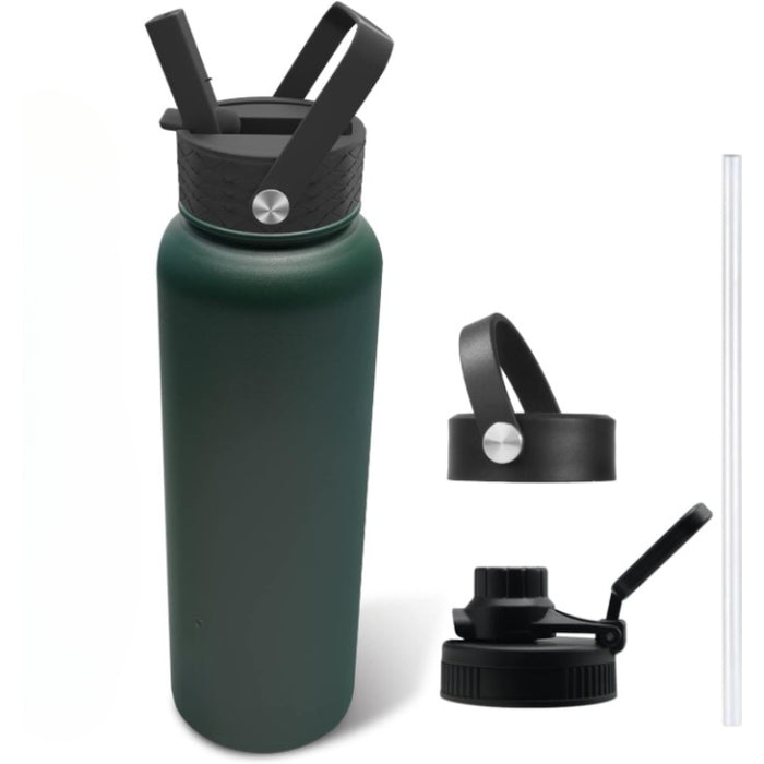 Insulated Water Bottles With Straw Lid