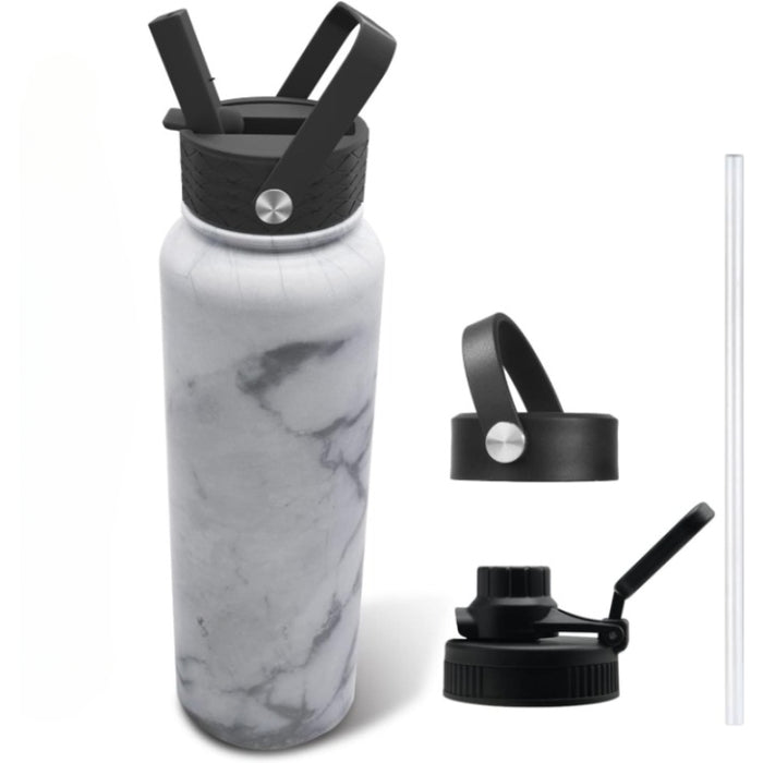 Insulated Water Bottles With Straw Lid