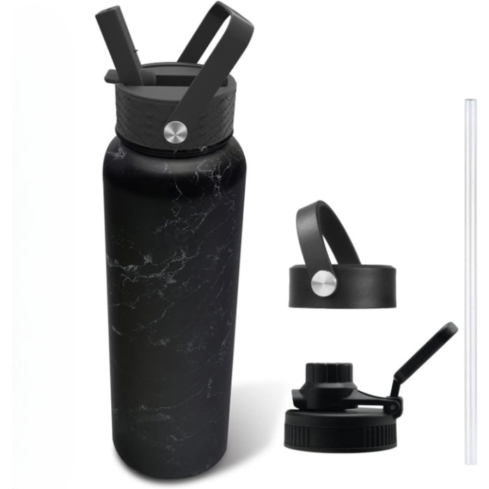 Insulated Water Bottles With Straw Lid