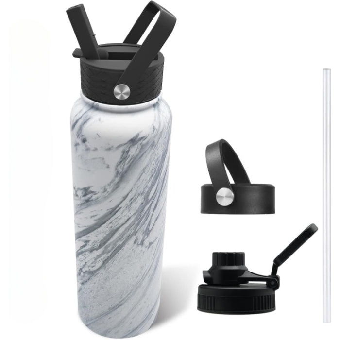 Insulated Water Bottles With Straw Lid