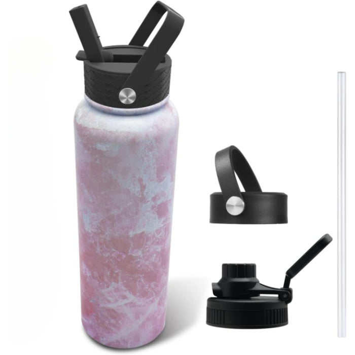 Insulated Water Bottles With Straw Lid