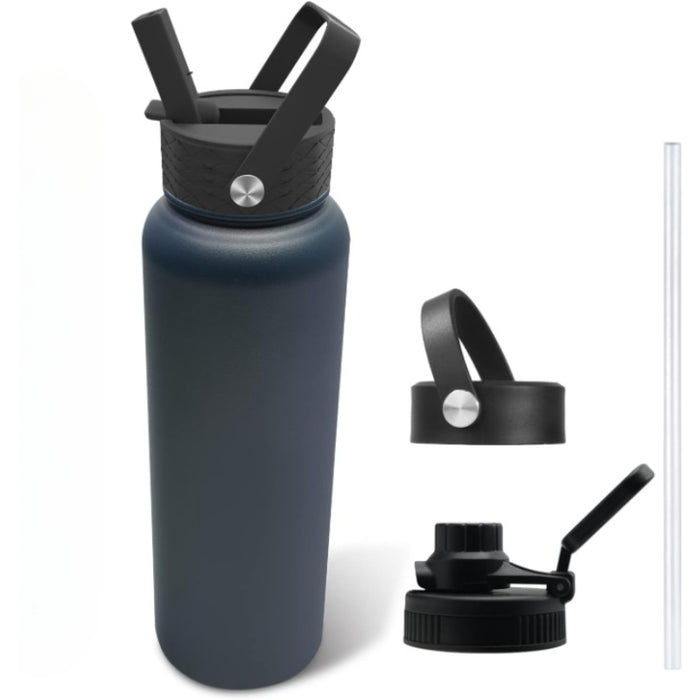 Insulated Water Bottles With Straw Lid