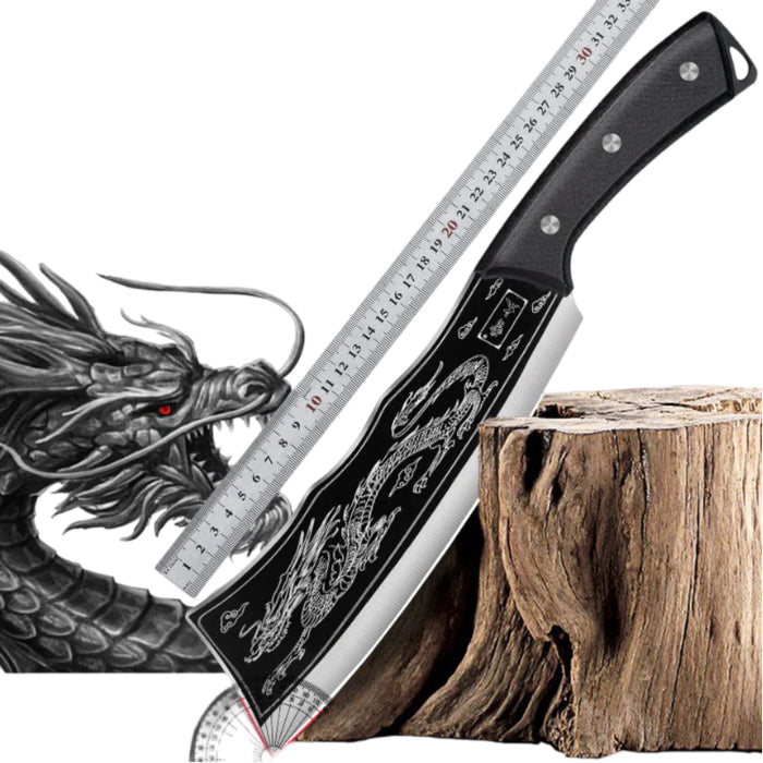 Japanese Dragon Chefs Knife High Precision Quality Blade