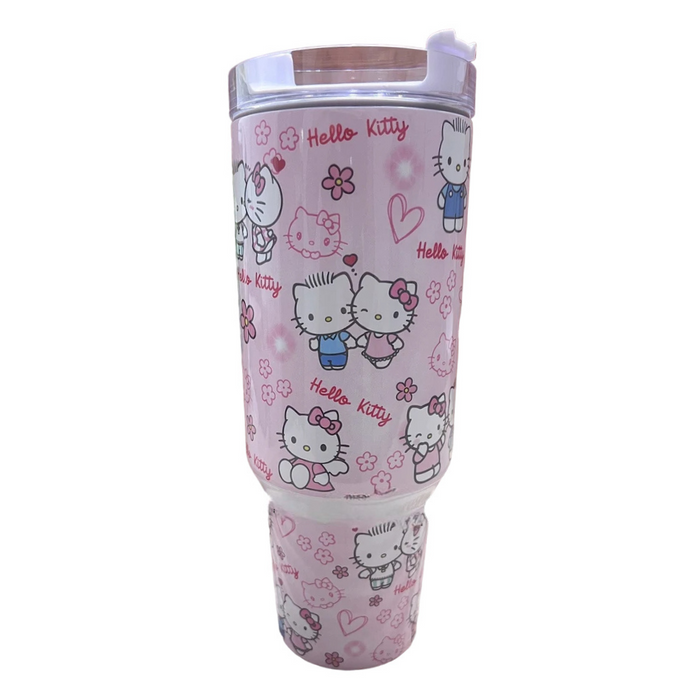 Kitty and Daniel 40 oz Kawaii Travel Tumbler