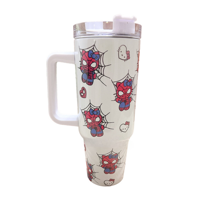 Kitty Spider 40 oz Kawaii Travel Tumbler