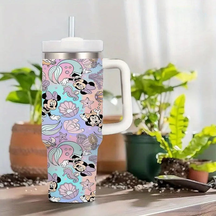 40Oz Mickey And Minnie Character Insulated Tumbler