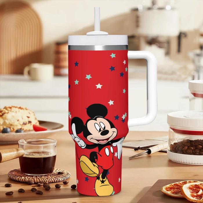 Mickey Mouse Travel Tumbler With Lid