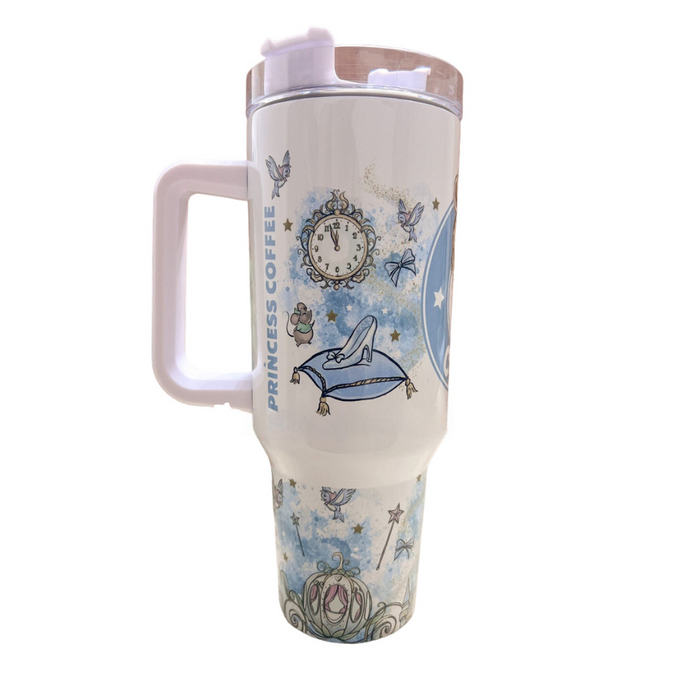 Glass Slipper Princess 40 oz Travel Mug Magic Park Princess Tumbler