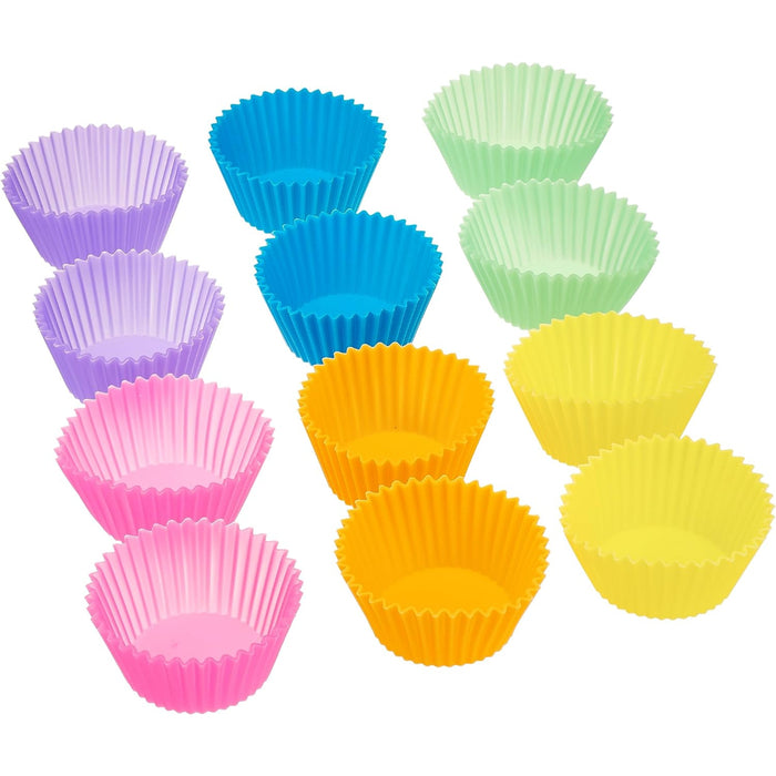 Reusable Silicone Round Baking Cups