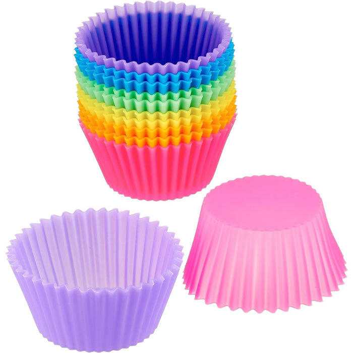 Reusable Silicone Round Baking Cups