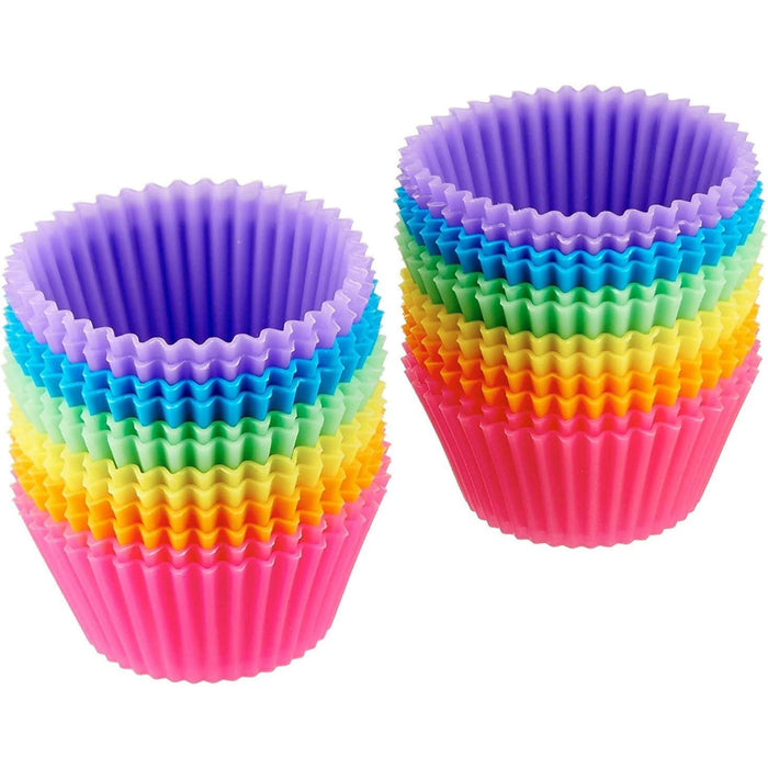 Reusable Silicone Round Baking Cups