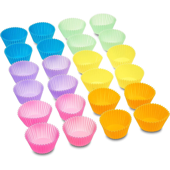 Reusable Silicone Round Baking Cups