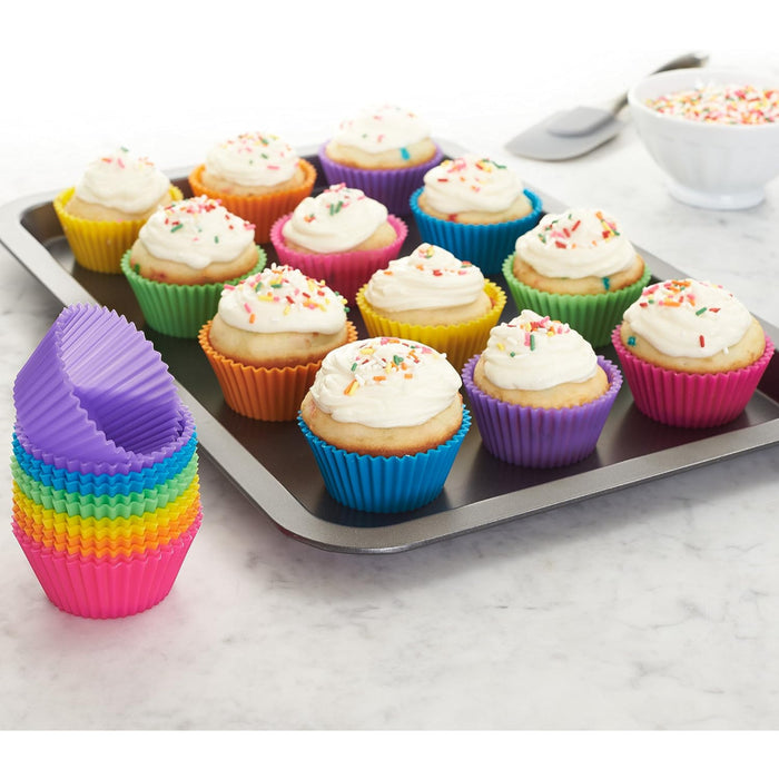 Reusable Silicone Round Baking Cups