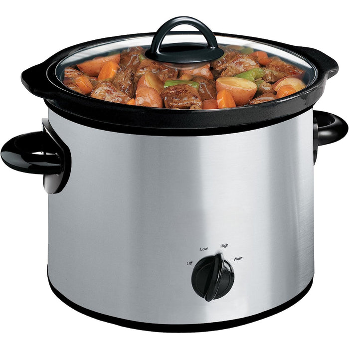 Stainless Steel Manual Slow Cooker