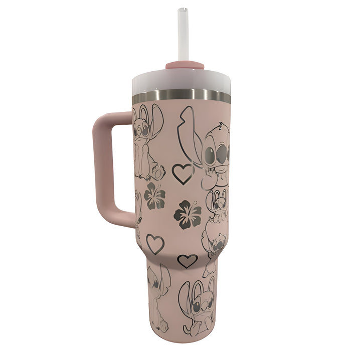 Stitch And Angel Printed Tumbler