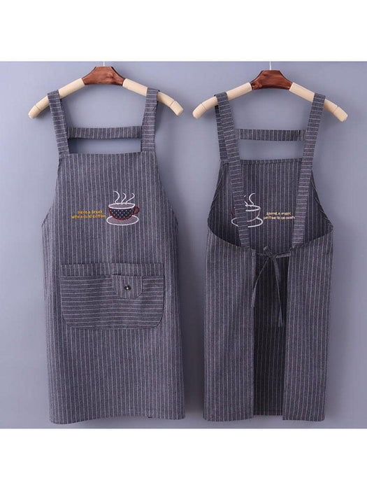 Striped Pattern Apron