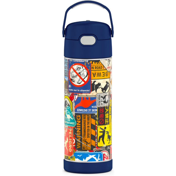 Printed Stainless Steel Vacuum Insulated Bottle